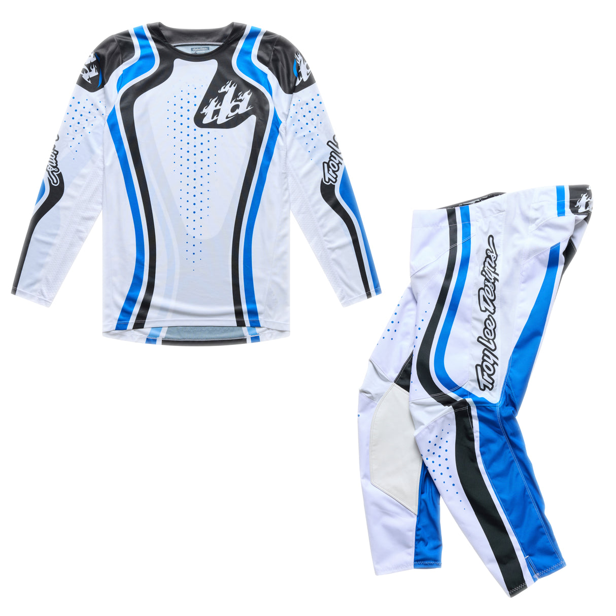 Troy Lee Designs GP Pro Kit Combo - Roller White / Blue