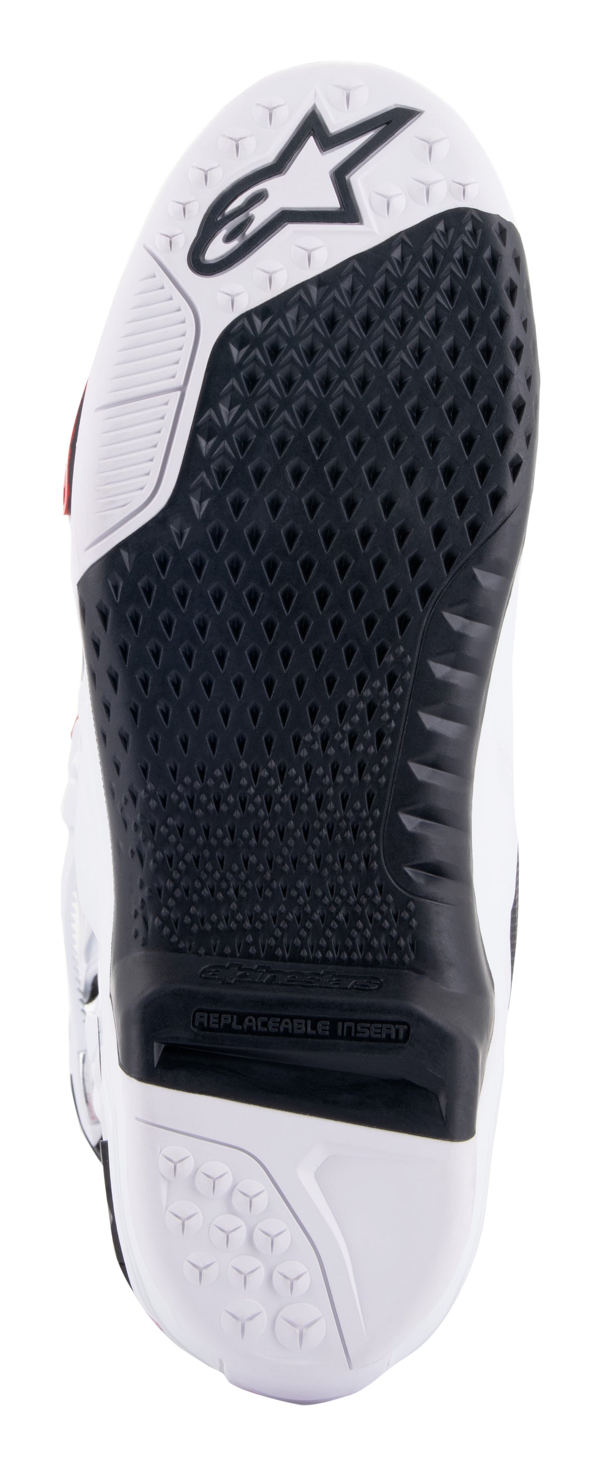 ALPINESTARS TECH 10 BLACK RED FLUO ORANGE FLUO WHITE BOOTS