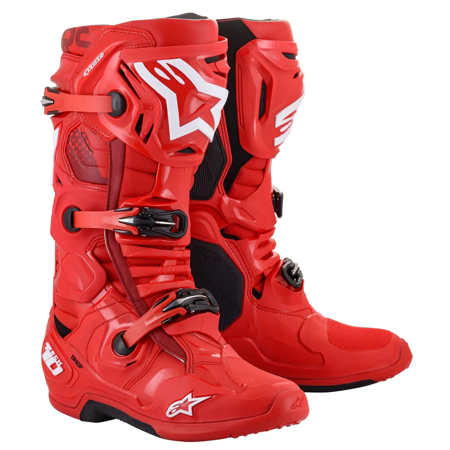 ALPINESTARS TECH 10 RED BOOTS
