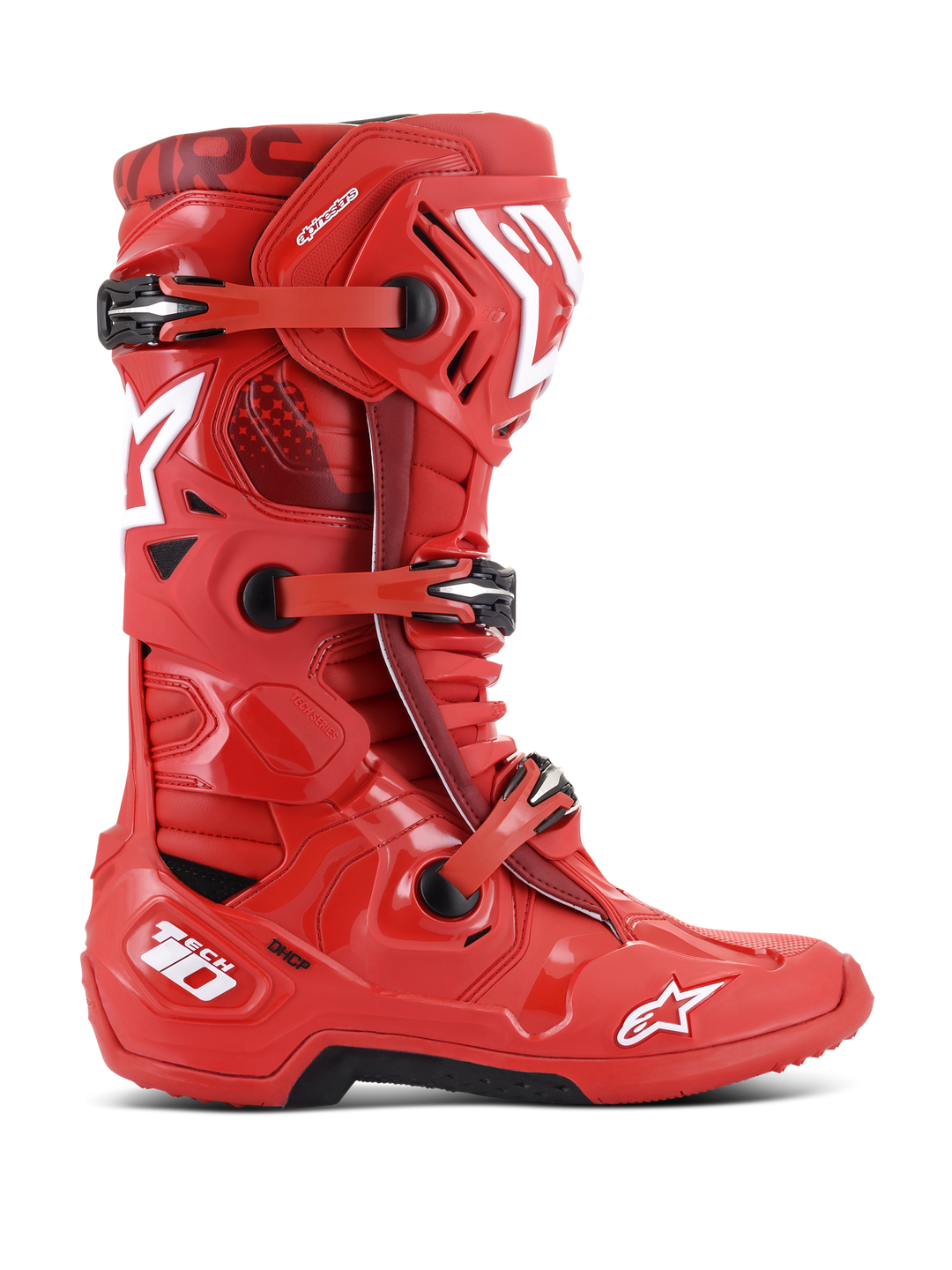 TECH 10 BOOTS - RED