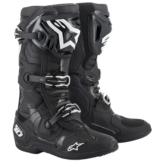 ALPINESTARS TECH 10 BLACK BOOTS