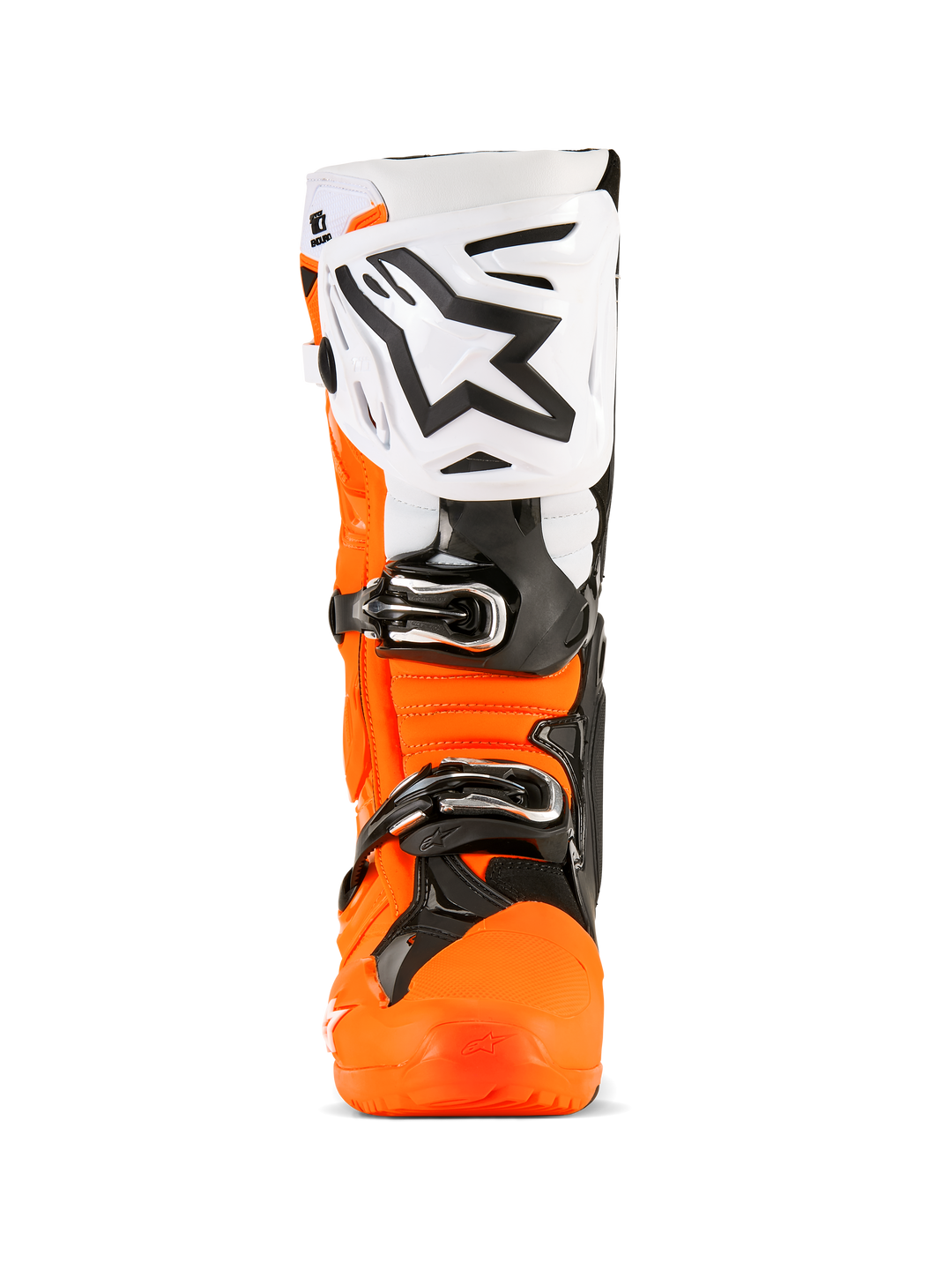 TECH 10 ENDURO BOOTS - ORANGE FLUO/BLACK/WHITE