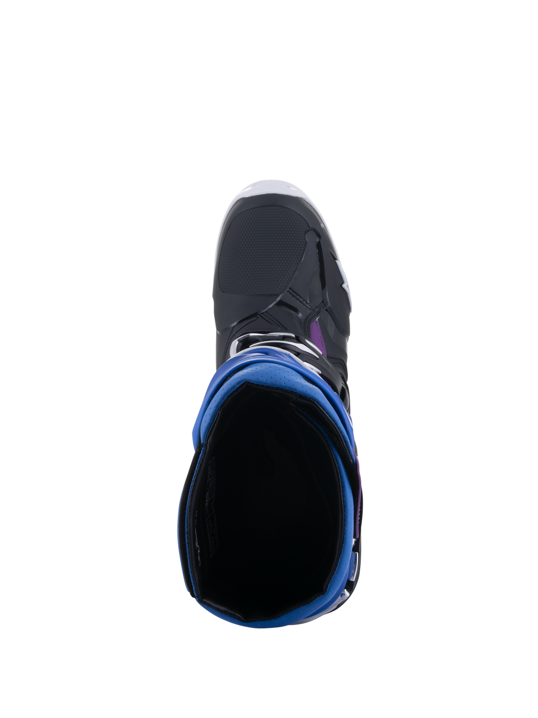TECH 10 SUPERVENTED BOOTS - BLACK/ENAMEL BLUE/PURPLE/WHITE