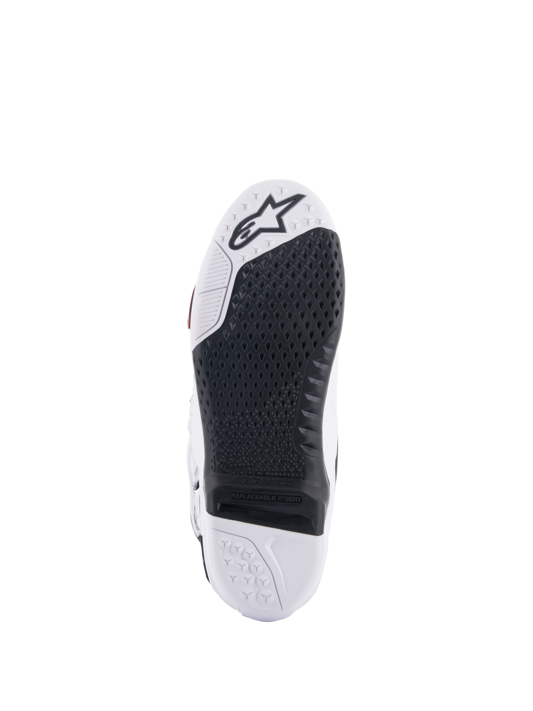 TECH 10 SUPERVENTED BOOTS - WHITE/BRIGHT RED