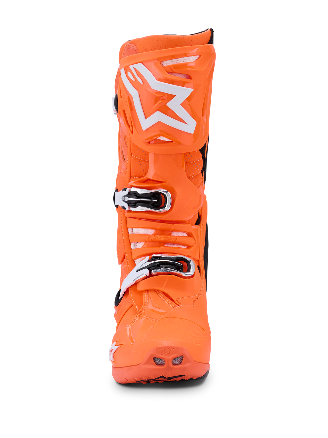 TECH 10 SUPERVENTED BOOTS - ORANGE FLUO/BLACK/WHITE