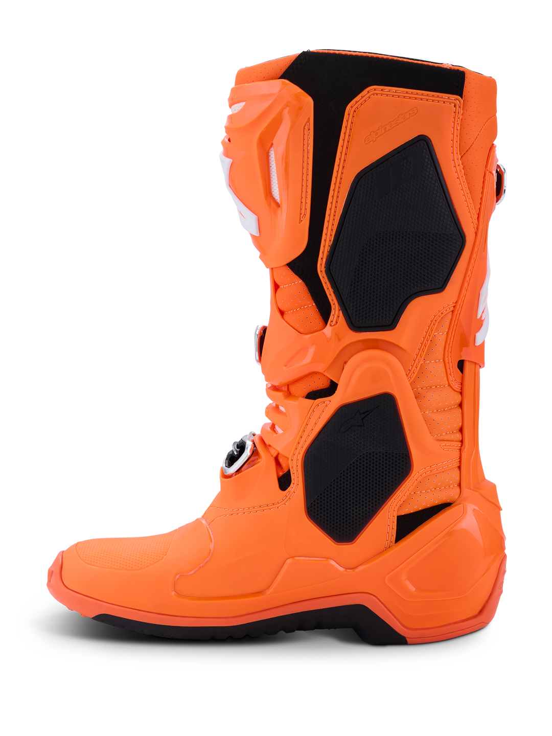 TECH 10 SUPERVENTED BOOTS - ORANGE FLUO/BLACK/WHITE
