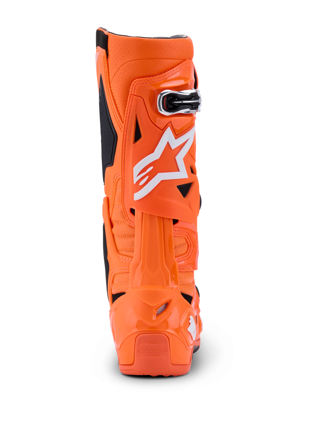 TECH 10 SUPERVENTED BOOTS - ORANGE FLUO/BLACK/WHITE