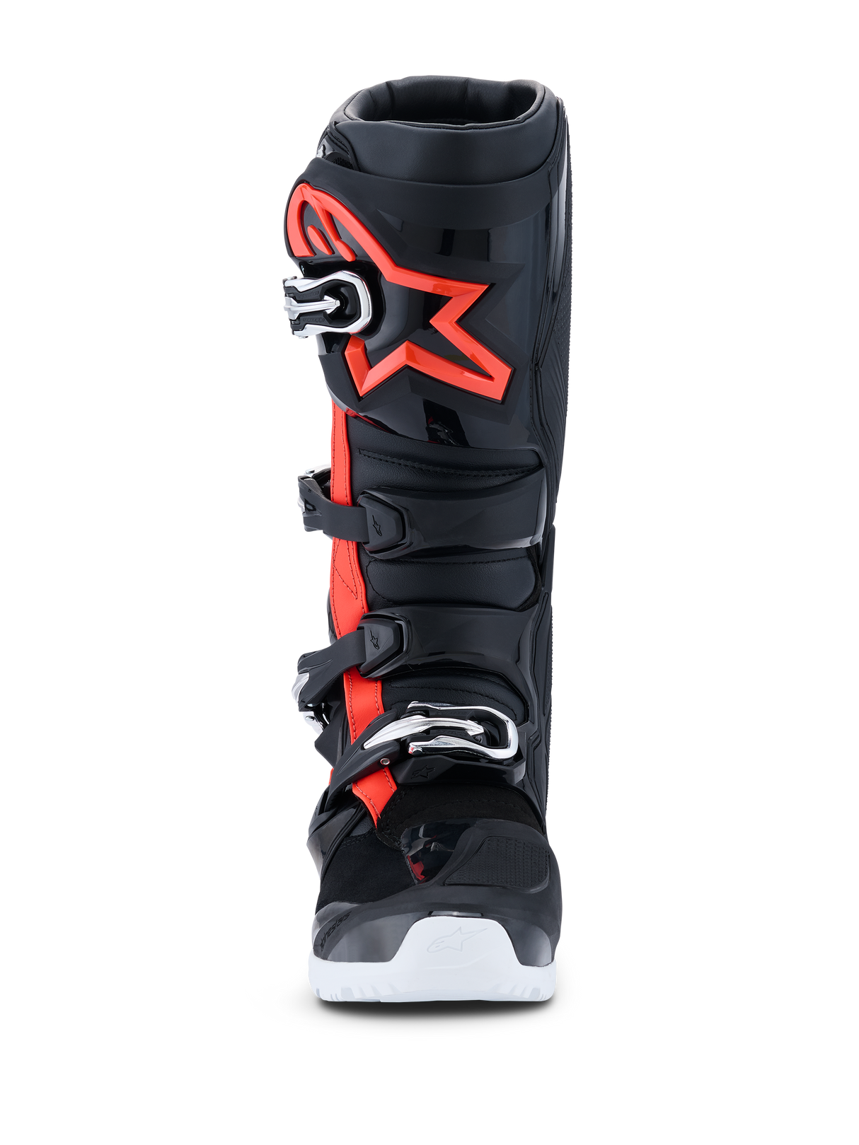 TECH 7 ENDURO DRYSTAR BOOTS - Black/Red FLUO/WHITE