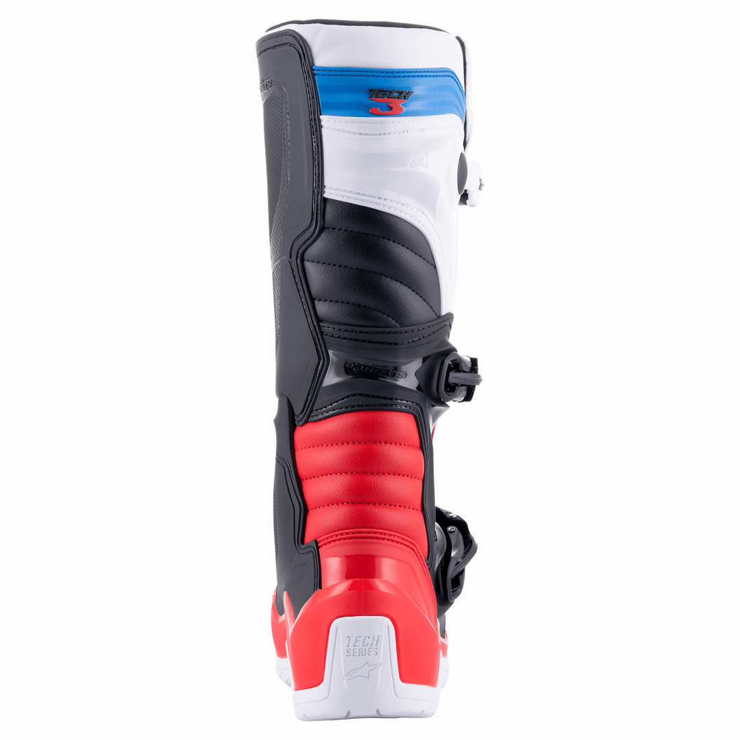 TECH 3 BOOTS - WHITE/BRIGHT RED/DARK BLUE