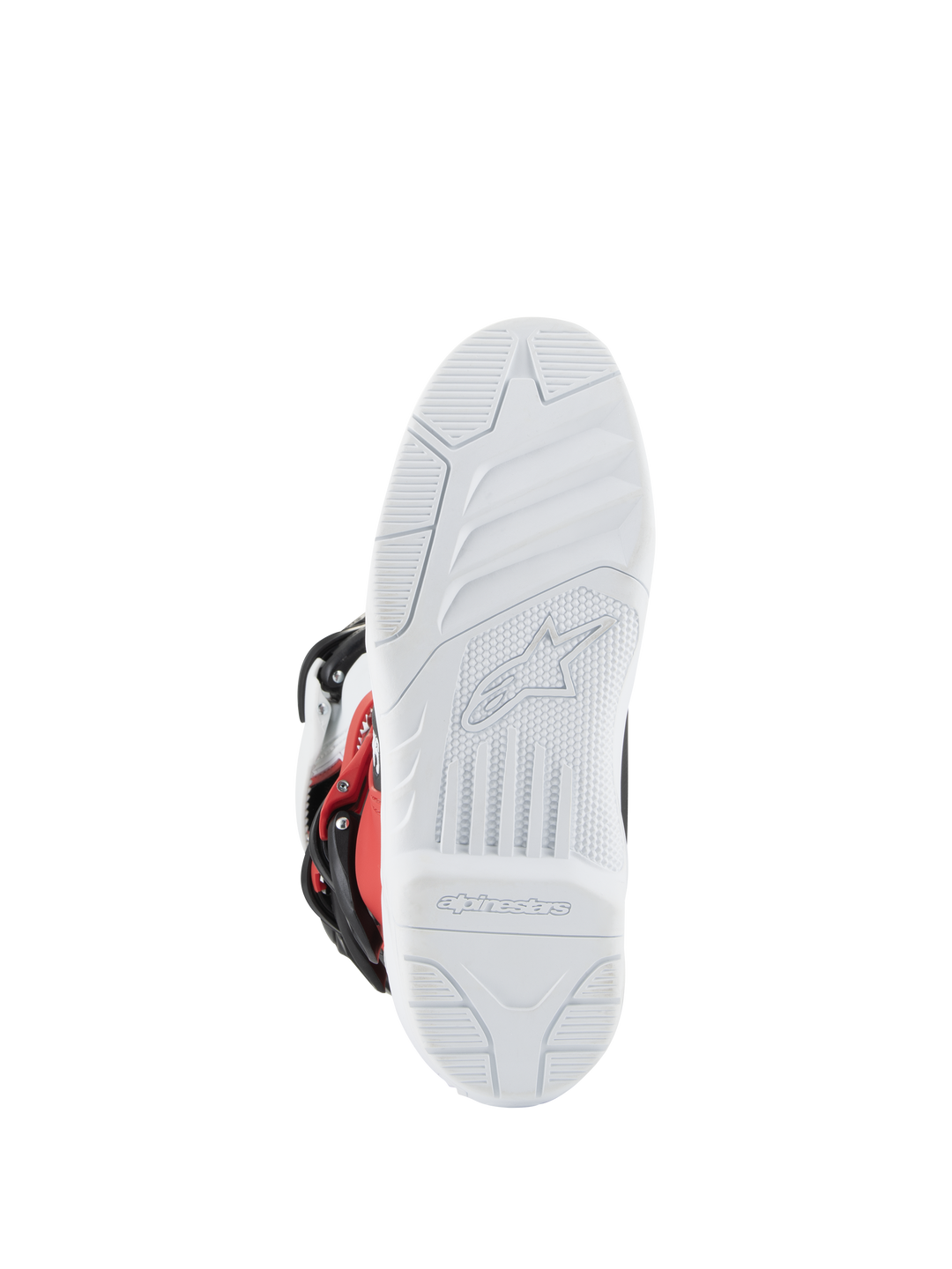 TECH 3S YOUTH BOOTS - WHITE/BLACK/BRIGHT RED