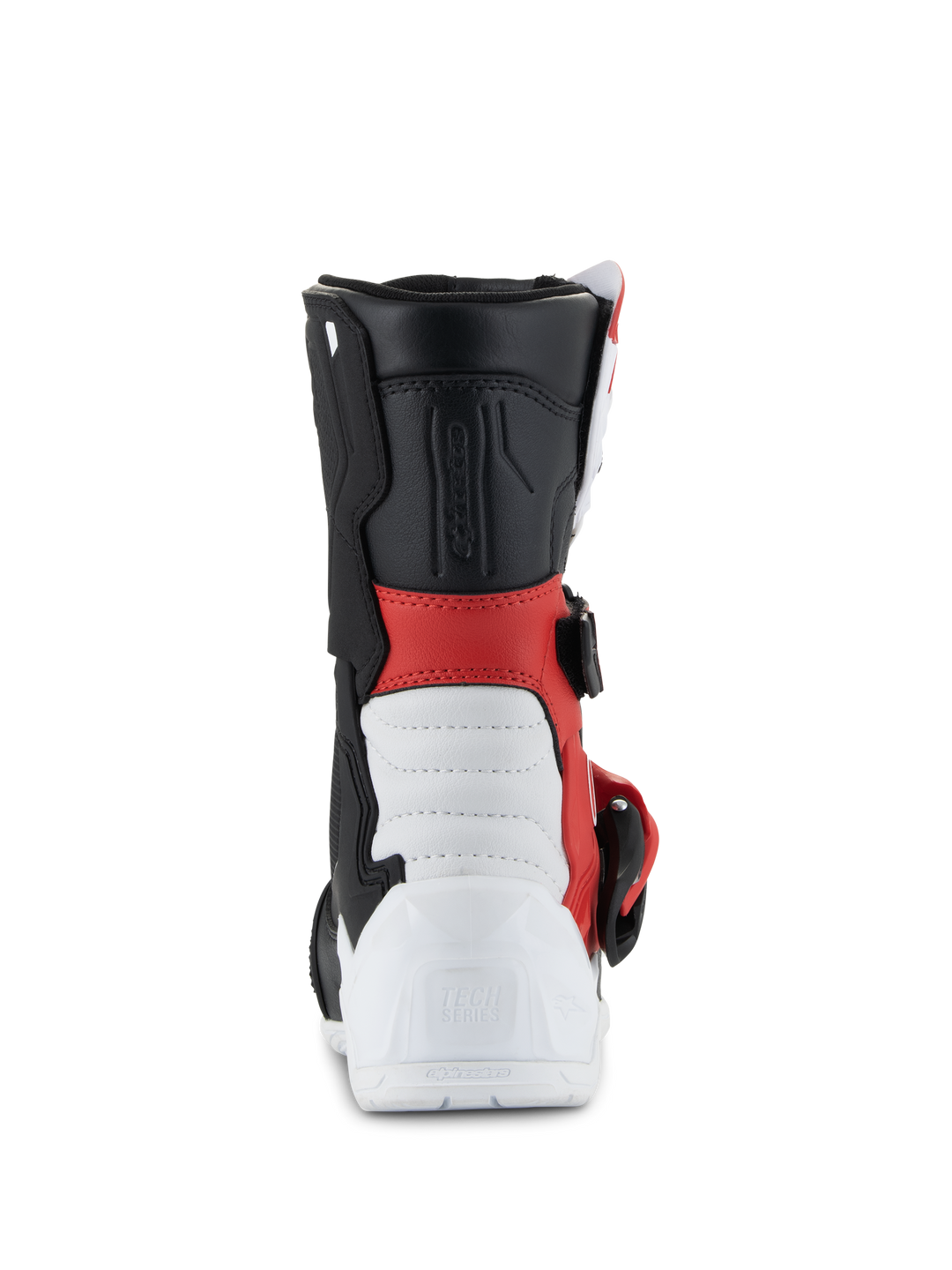 TECH 3S KIDS BOOTS - WHITE/BLACK/BRIGHT RED