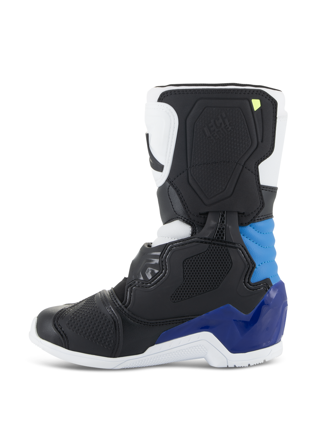 TECH 3S KIDS BOOTS - WHITE/BLACK/ENAMEL BLUE
