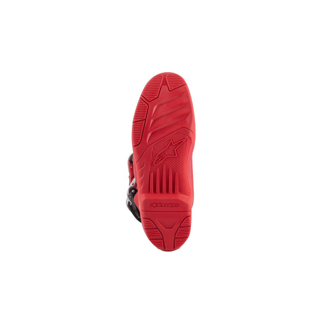 TECH 5 BOOTS - BRIGHT RED/DARK RED/ALPINE BLU