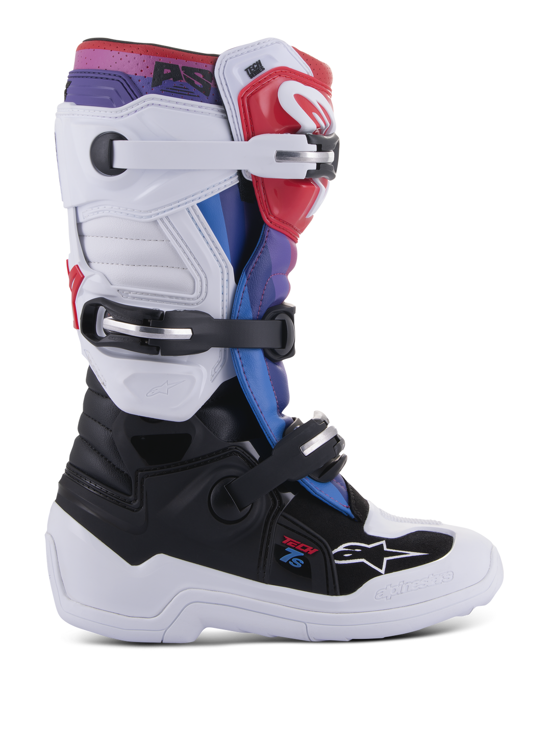 TECH 7 S BOOTS - WHITE/BLACK/RAINBOW