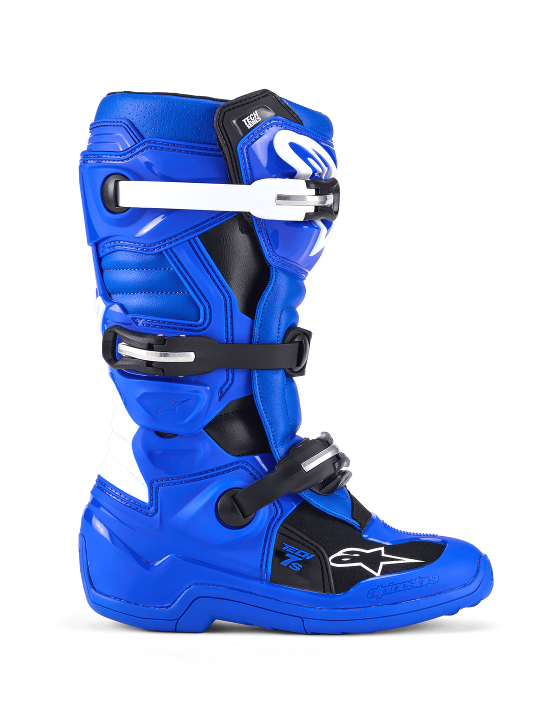 TECH 7 S BOOTS - BLUE/BLACK/WHITE Alpinestars motocross kit