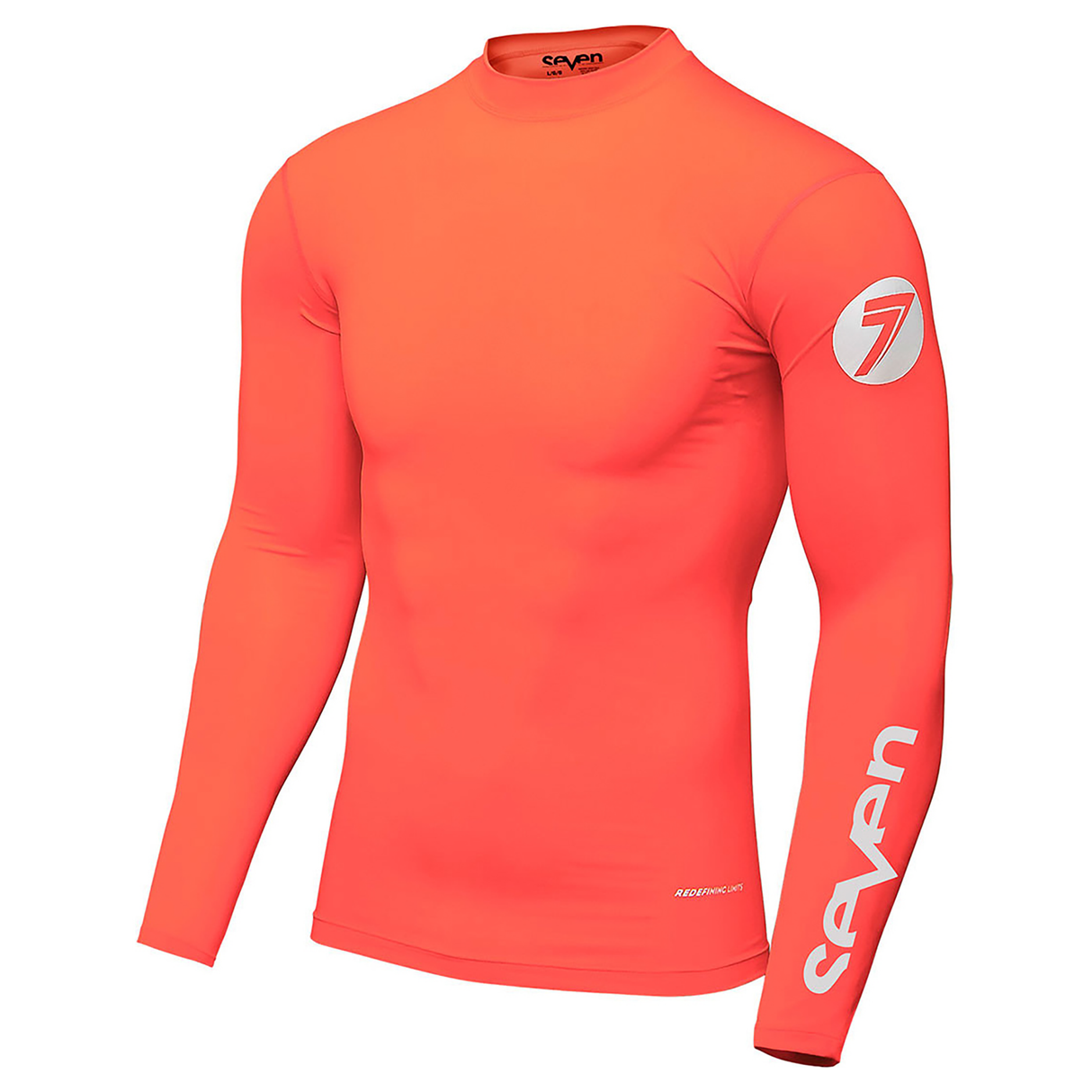 Seven MX Zero Youth Compression Jersey (Coral)