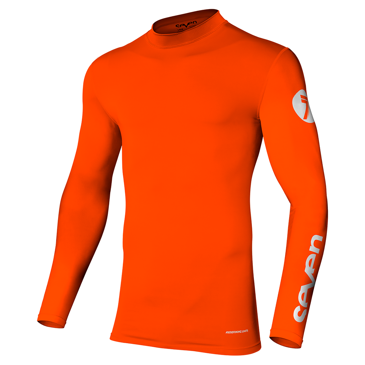Seven MX Zero Youth Compression Jersey (Flo Orange)