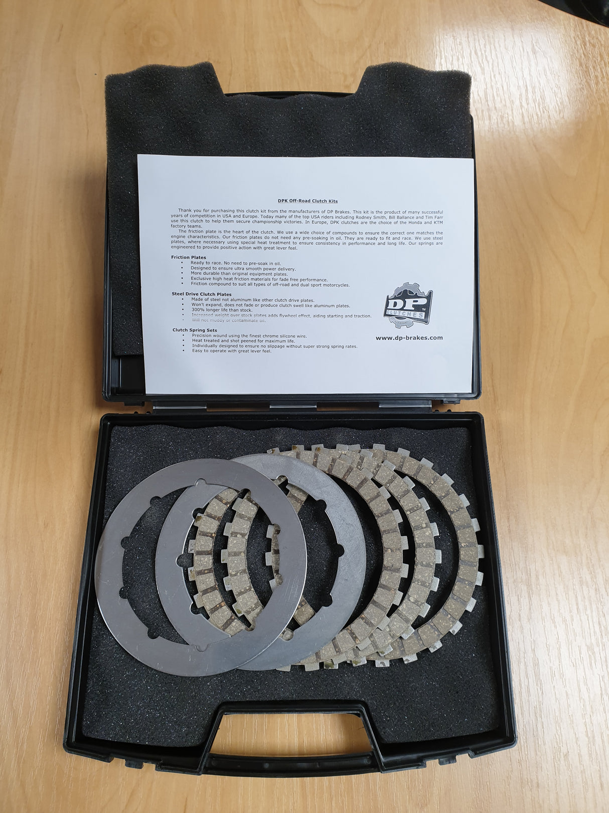 DP Clutch Kit (Fibres/Steels) Gas Gas TXT Pro 125/200/250/300 02-20