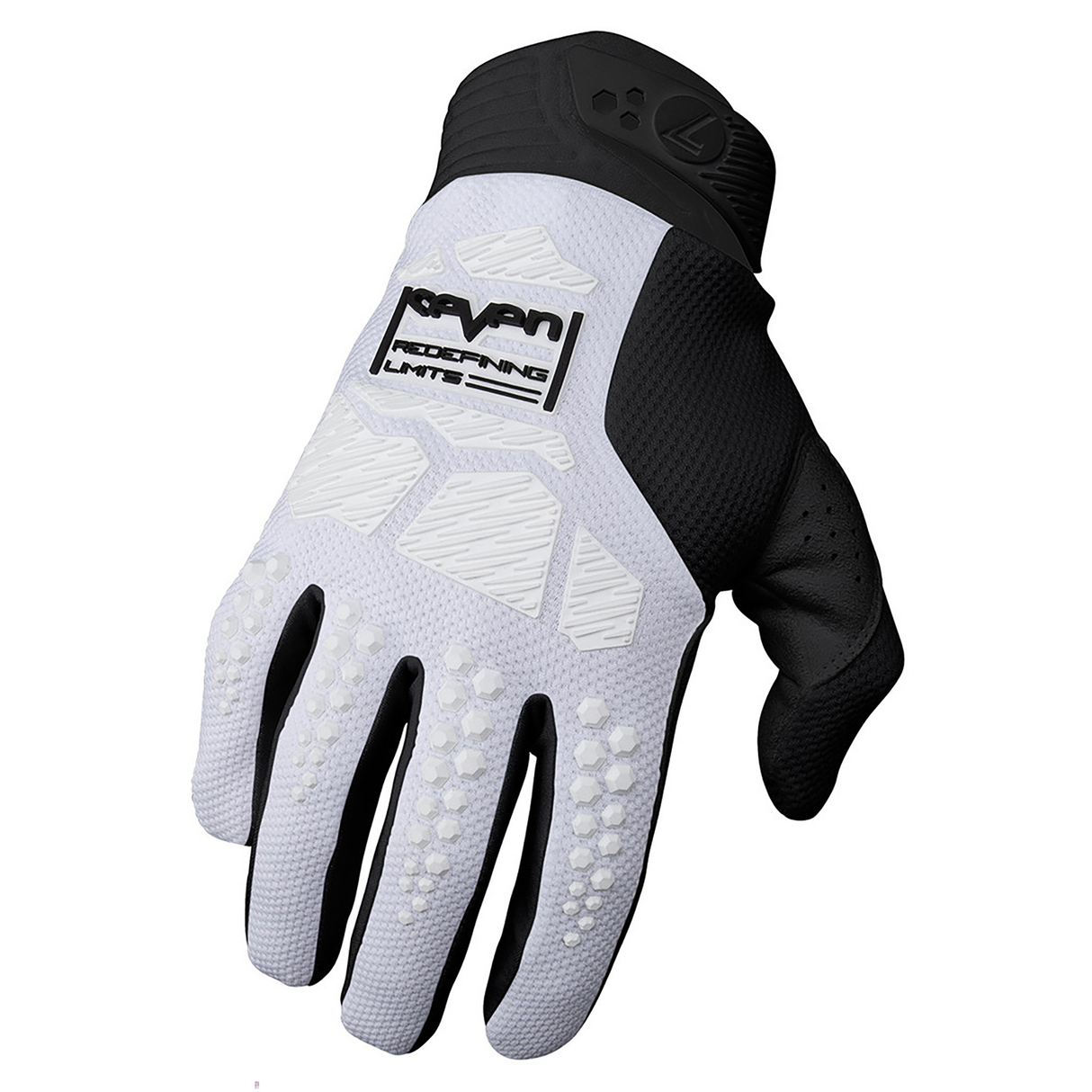 Seven MX Rival Adult Ascent Glove (White/Black)