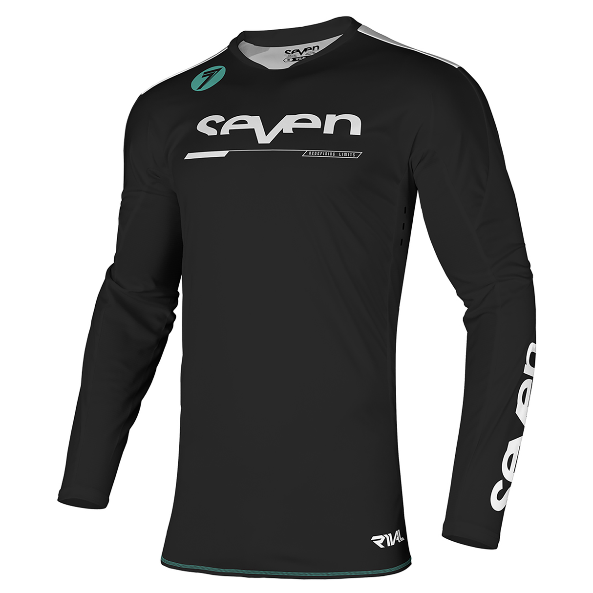 Seven MX 21.1 Rival Adult Rampart Jersey (Black)