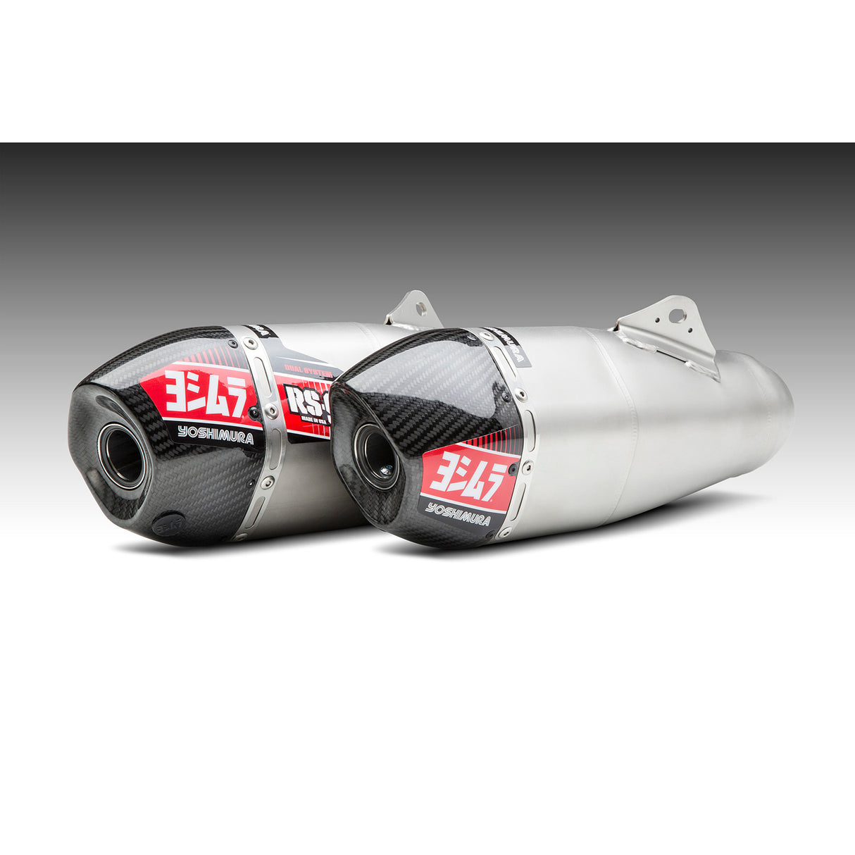 Yoshimura RS-9T Slip On Pair (Stainless Steel/Carbon Cap) Honda CRF250 20-21