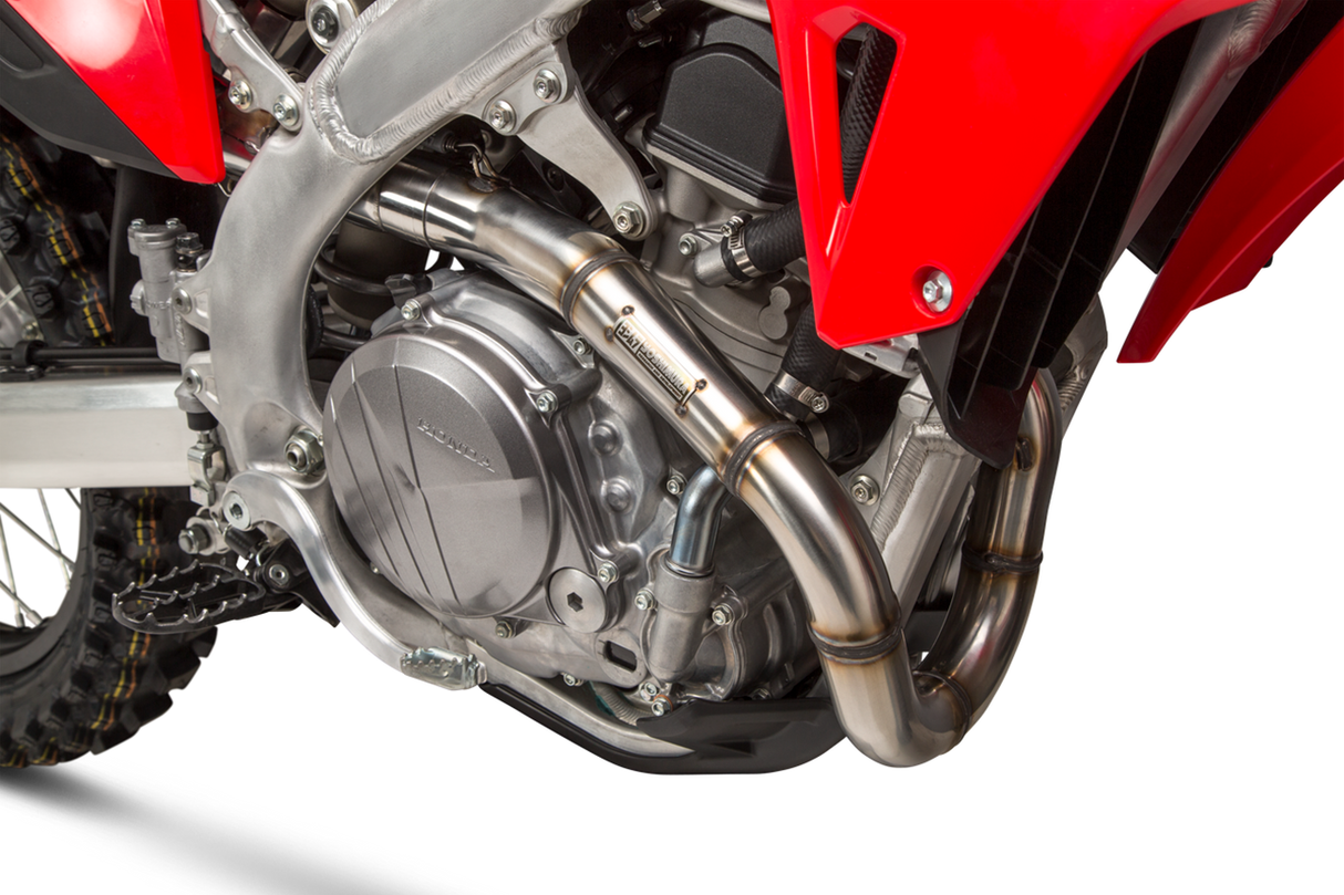 Yoshimura RS-12 Full Exhaust System (S.Steel/Alu/Carbon Cap) Honda CRF450R 21-24