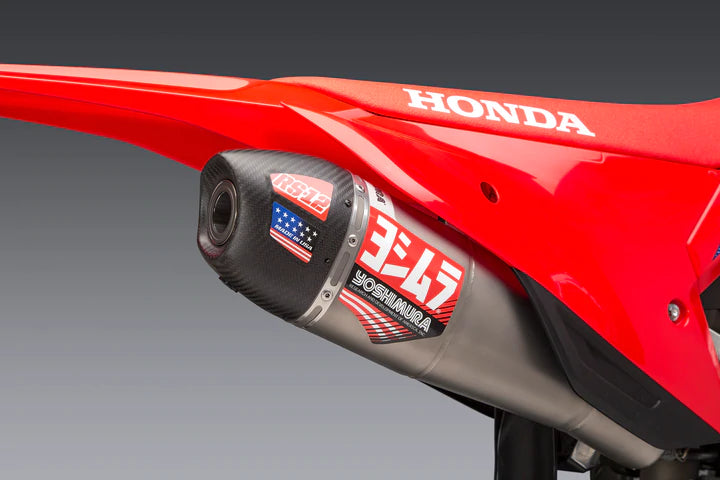 Yoshimura RS-12 Slip On (Stainless Steel/Carbon Cap) Honda CRF450R 21-24