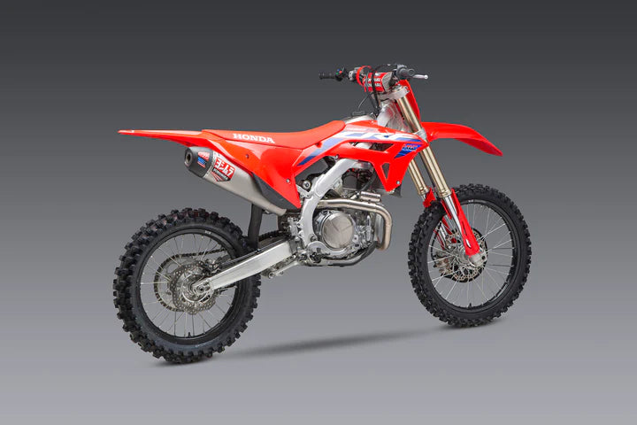 Yoshimura RS-12 Full Exhaust System (Titanium/Carbon Cap) Honda CRF450R 21-24
