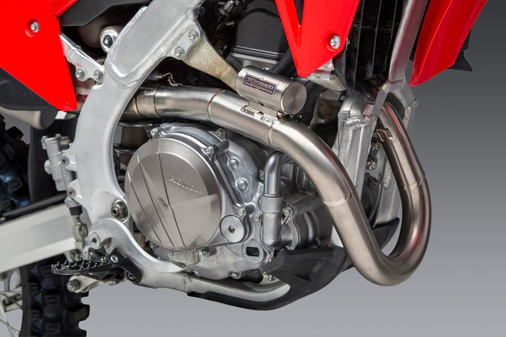 Yoshimura RS-12 Full Exhaust System (Titanium/Carbon Cap) Honda CRF450R 21-24