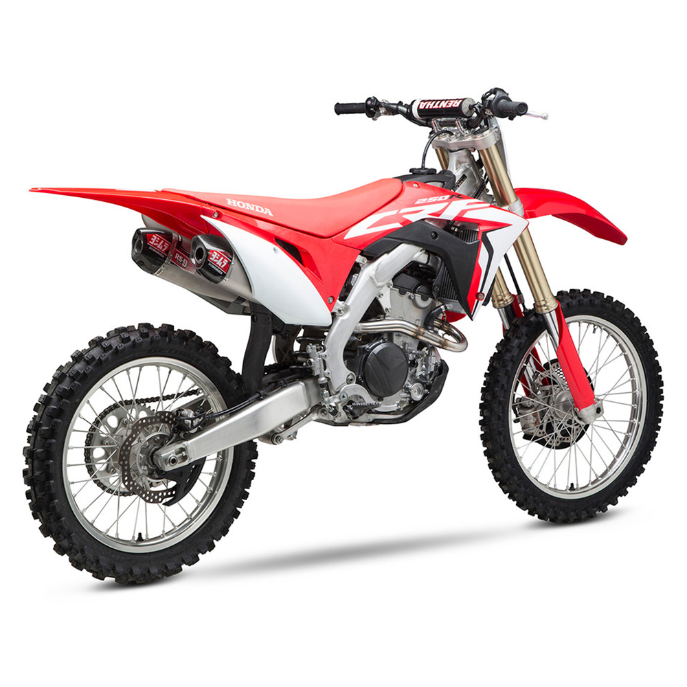 Yoshimura RS-9T Full Exhaust System (Stainless Steel/Aluminium/Carbon Cap) Honda CRF250R/RX 18-21