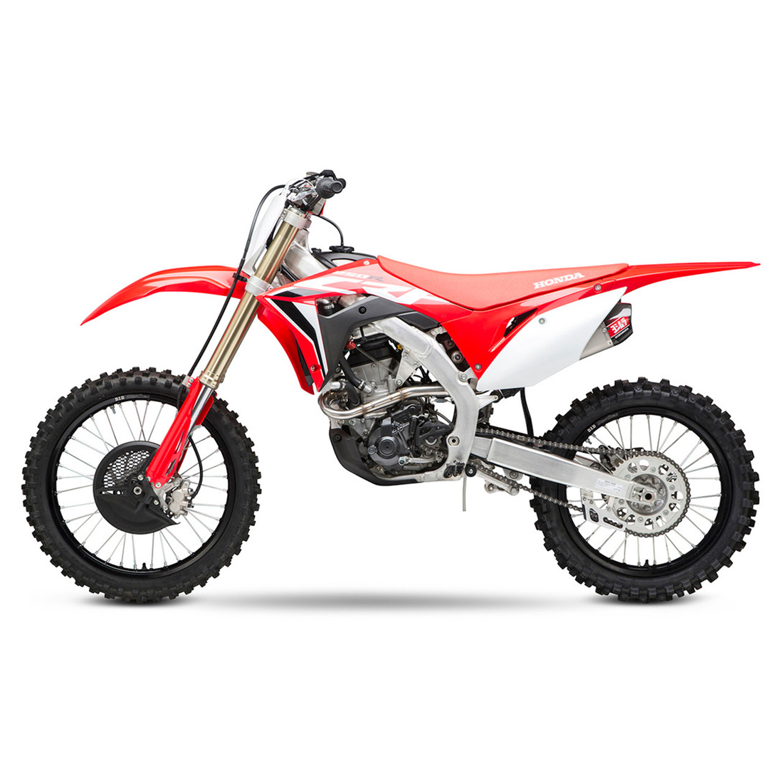 Yoshimura RS-9T Full Exhaust System (Stainless Steel/Aluminium/Carbon Cap) Honda CRF250R/RX 18-21