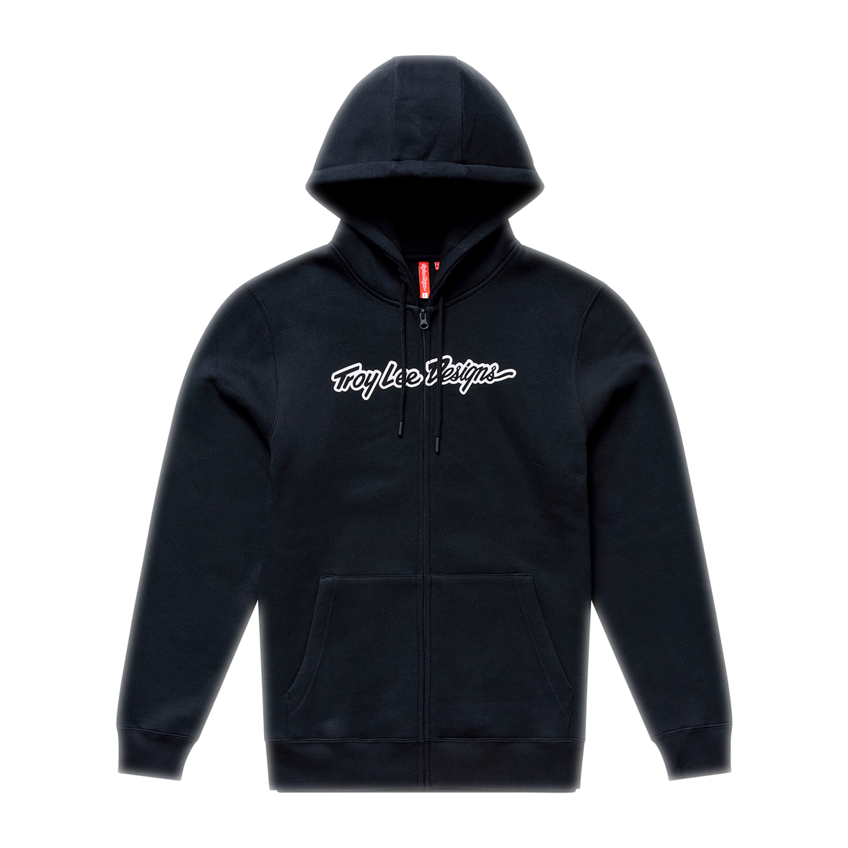 Zip Up Hoodie Signature - Black