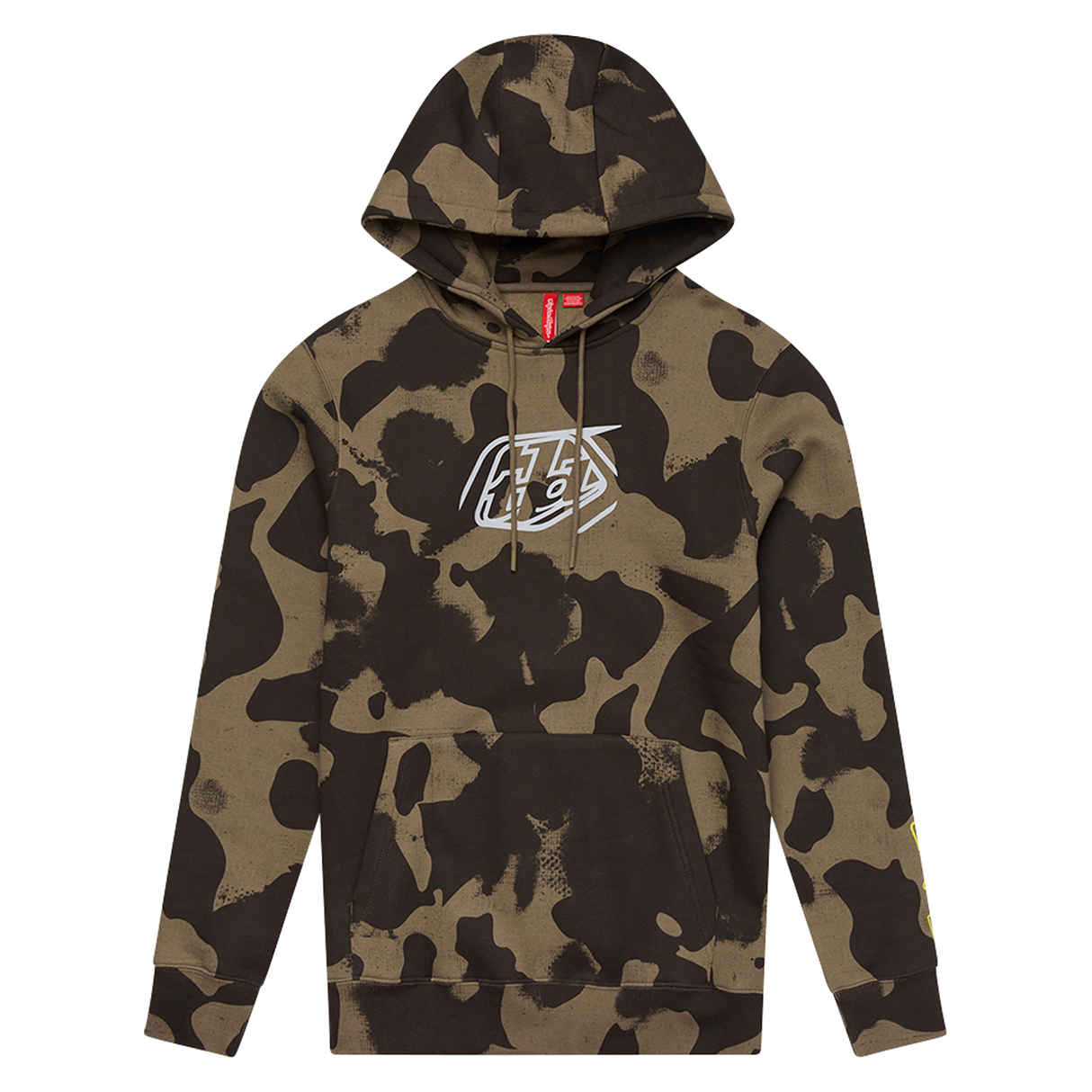 Troy Lee Designs Badge PO Hoodie - Olive Camo
