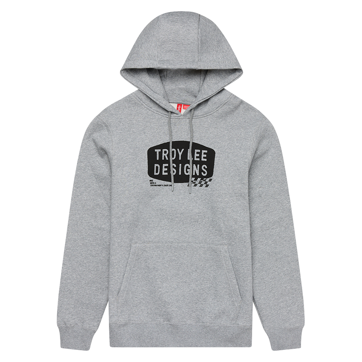 Troy Lee Designs Stamp PO Hoodie - Grey Heather