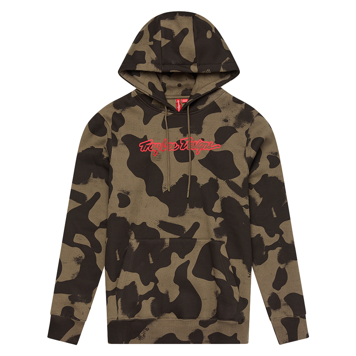 Troy Lee Designs Signature Youth PO Hoodie - Olive Camo