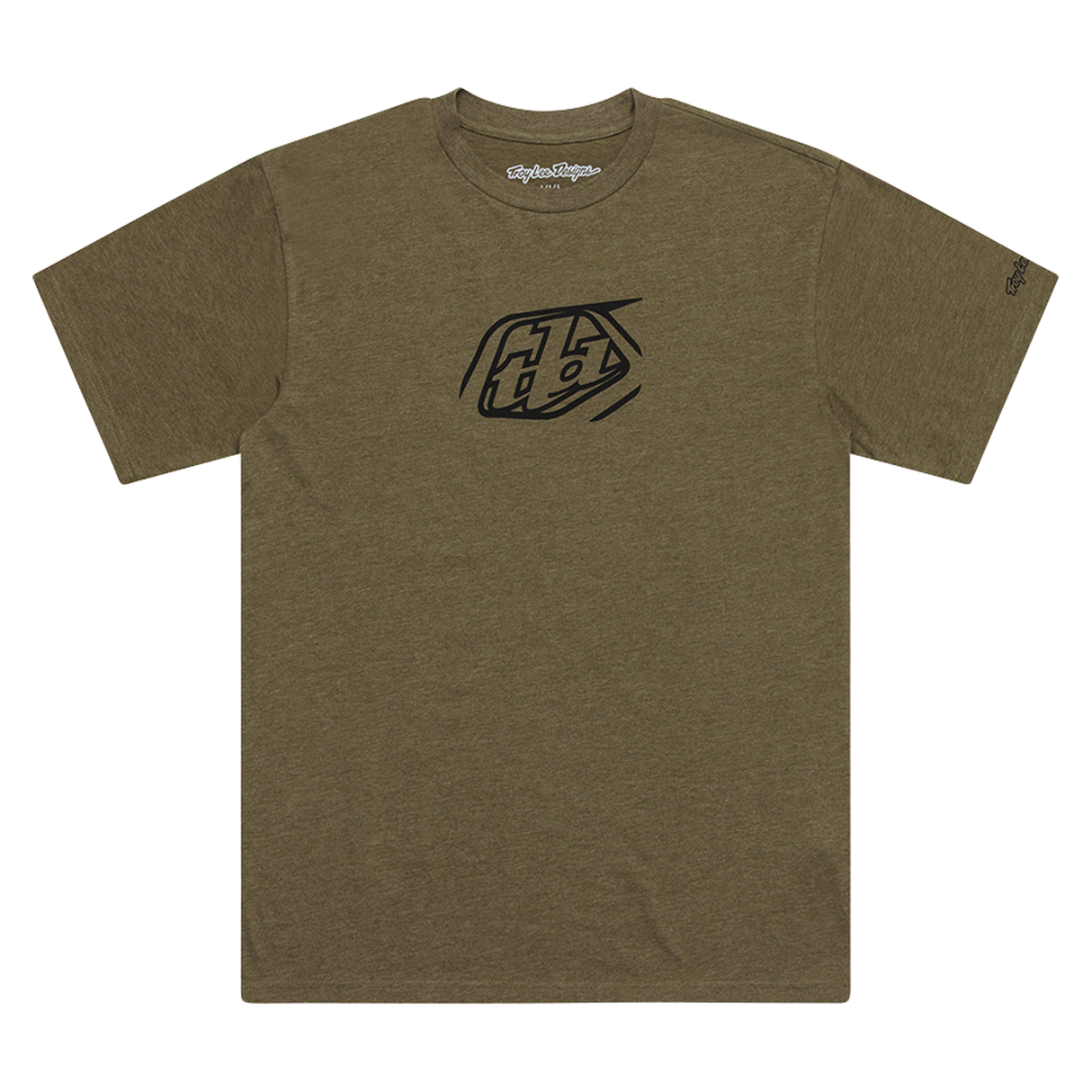 Troy Lee Designs Badge Tee - Olive Heather