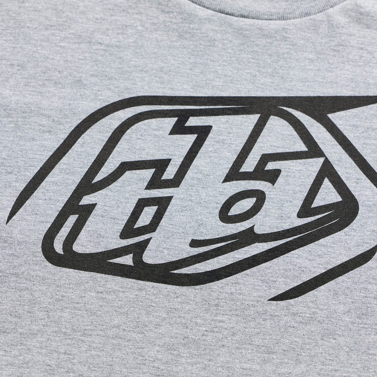 Short Sleeve Tee Badge - Gray Heather