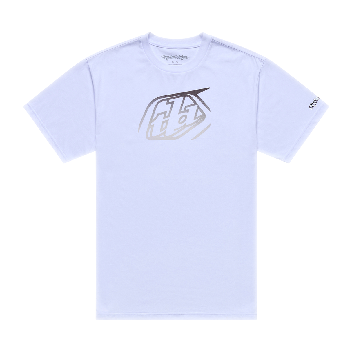 Short Sleeve Tee Badge - White