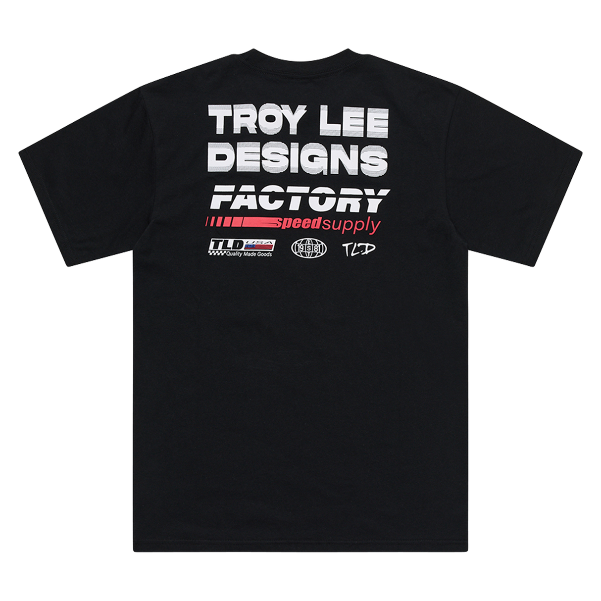 Troy Lee Designs Factory Tee - Black