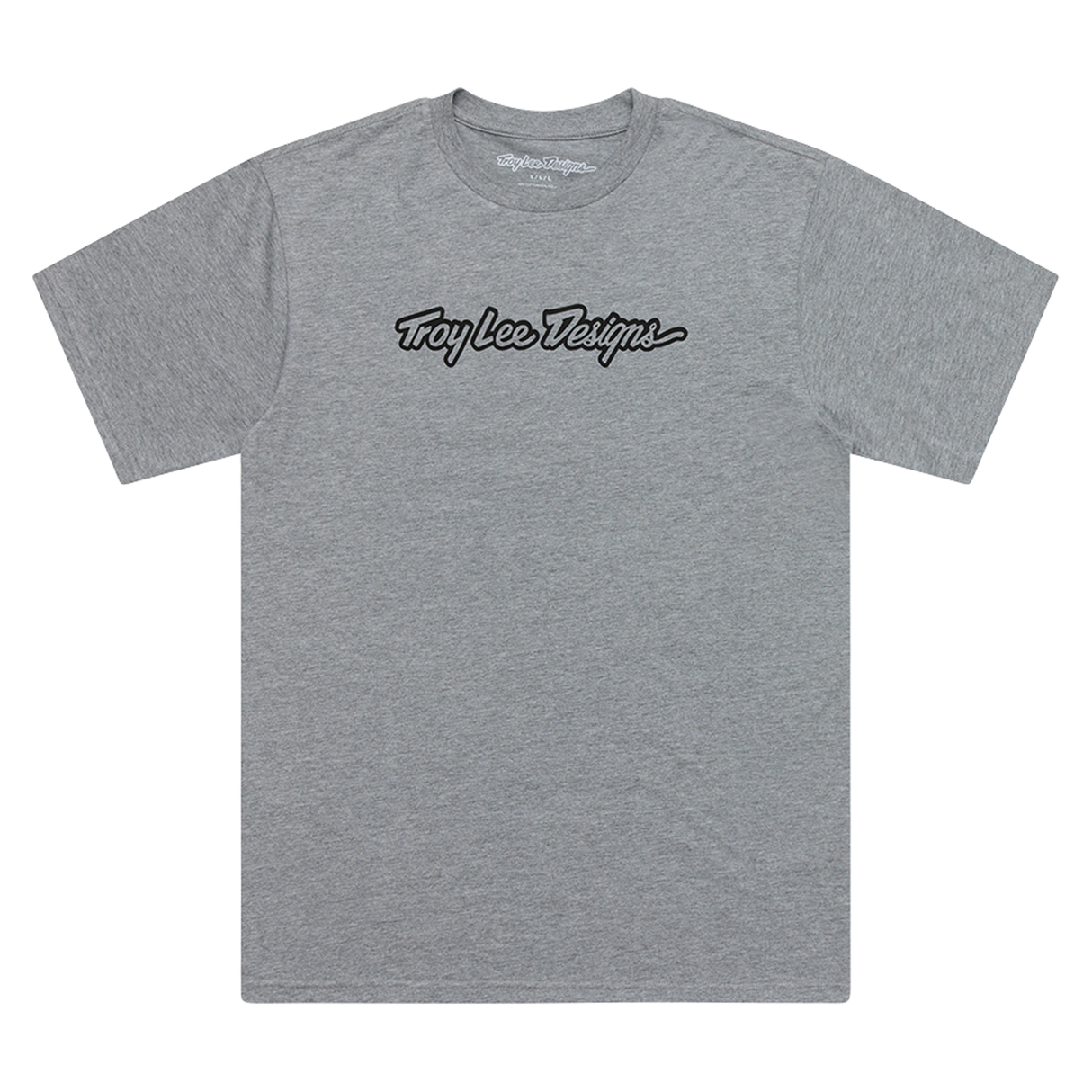Troy Lee Designs Signature Tee - Grey Heather