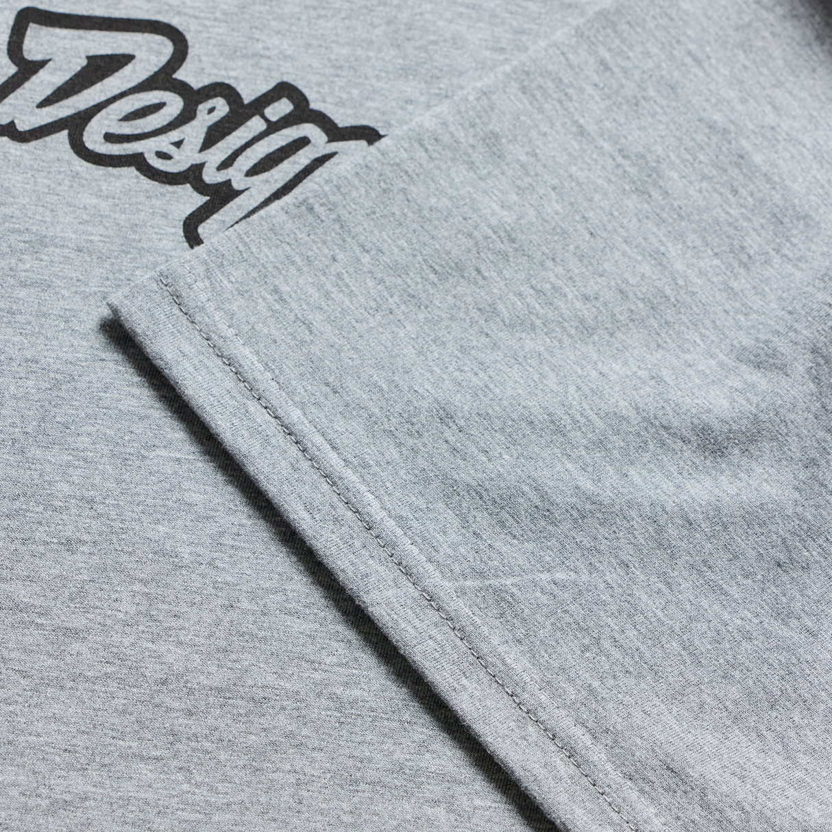 Short Sleeve Tee Signature - Gray Heather