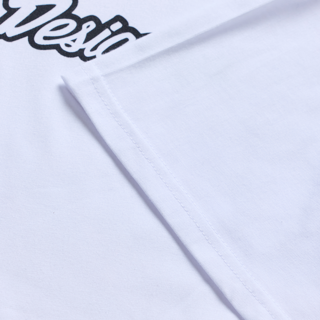 Short Sleeve Tee Signature - White/Black