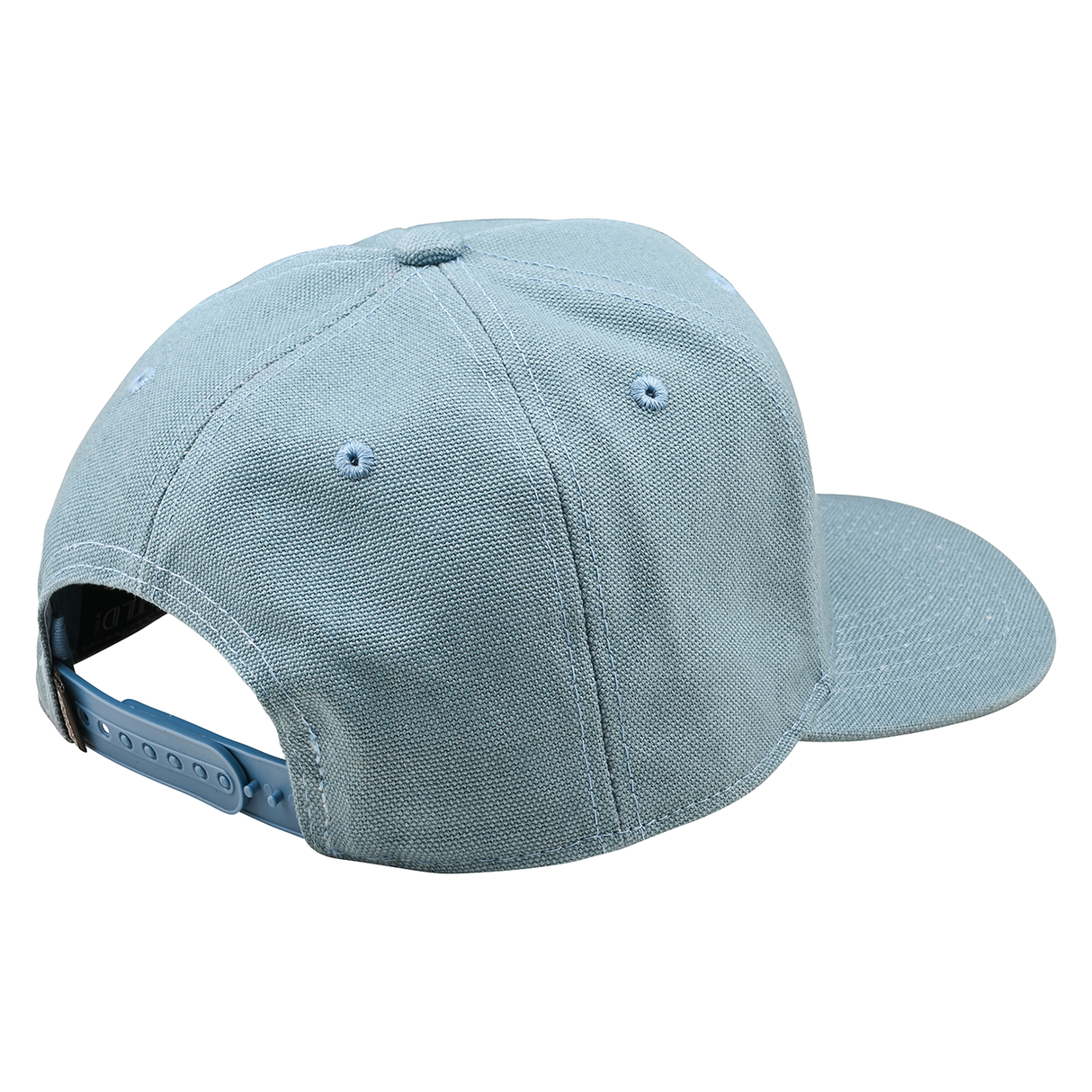 Troy Lee Designs Stamp Curved Snapback Cap - Smoke Blue