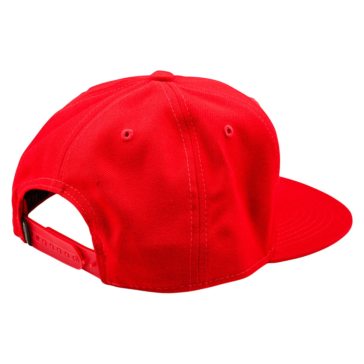 Flat Bill Snapback Badge - Team Red