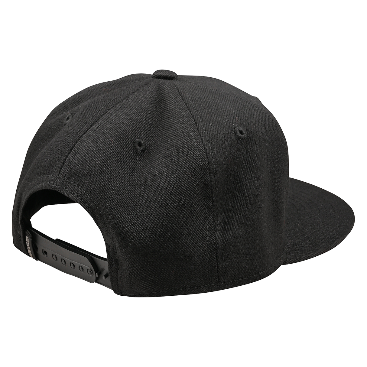 Troy Lee Designs Signature Flat Bill Snapback Cap - Black