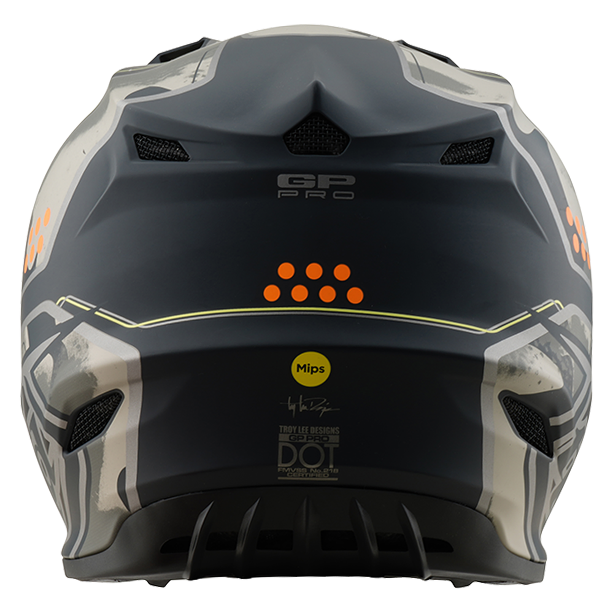 Troy Lee Designs GP PRO Trooper Helmet - Black / Caper