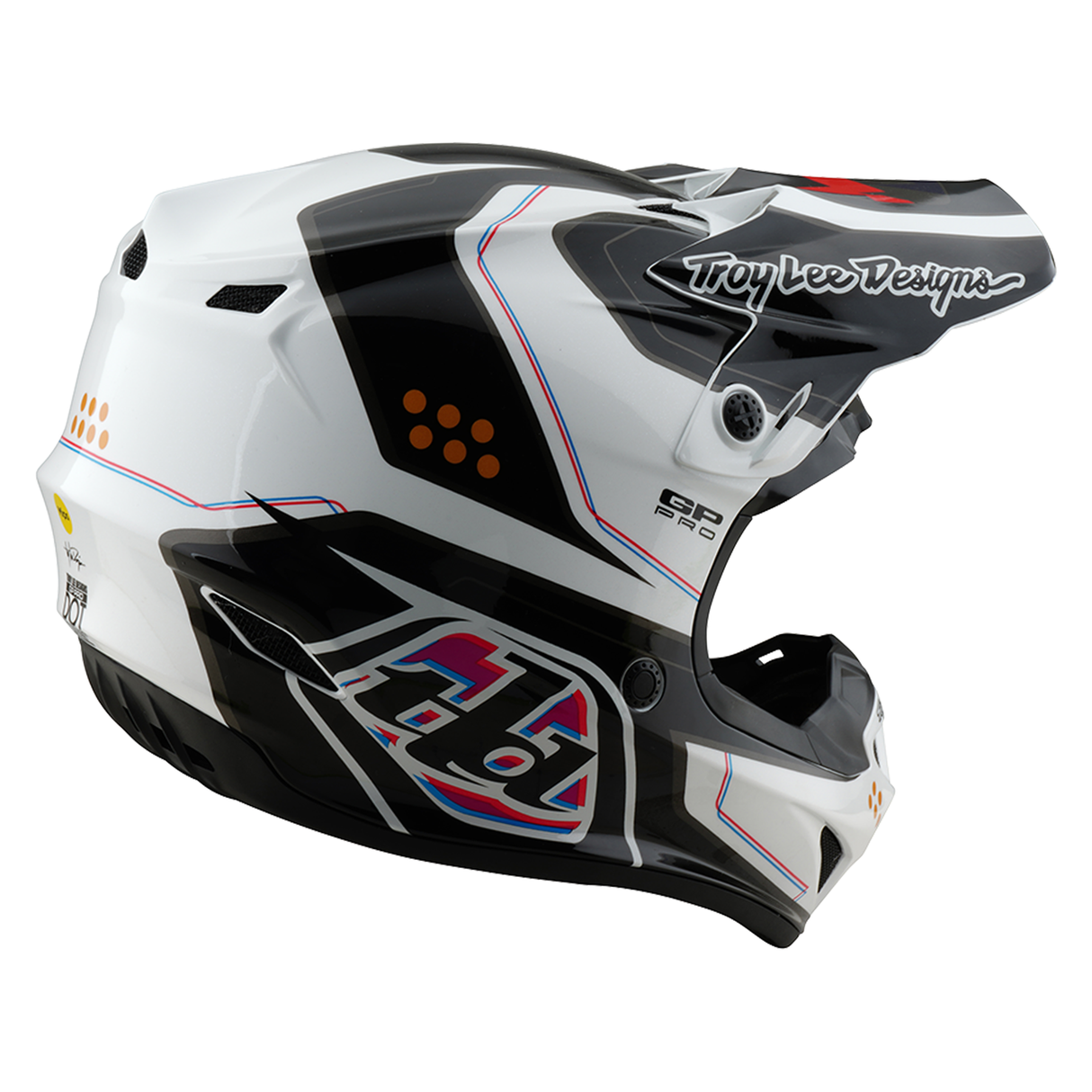 Troy Lee Designs GP PRO Trooper Helmet - White