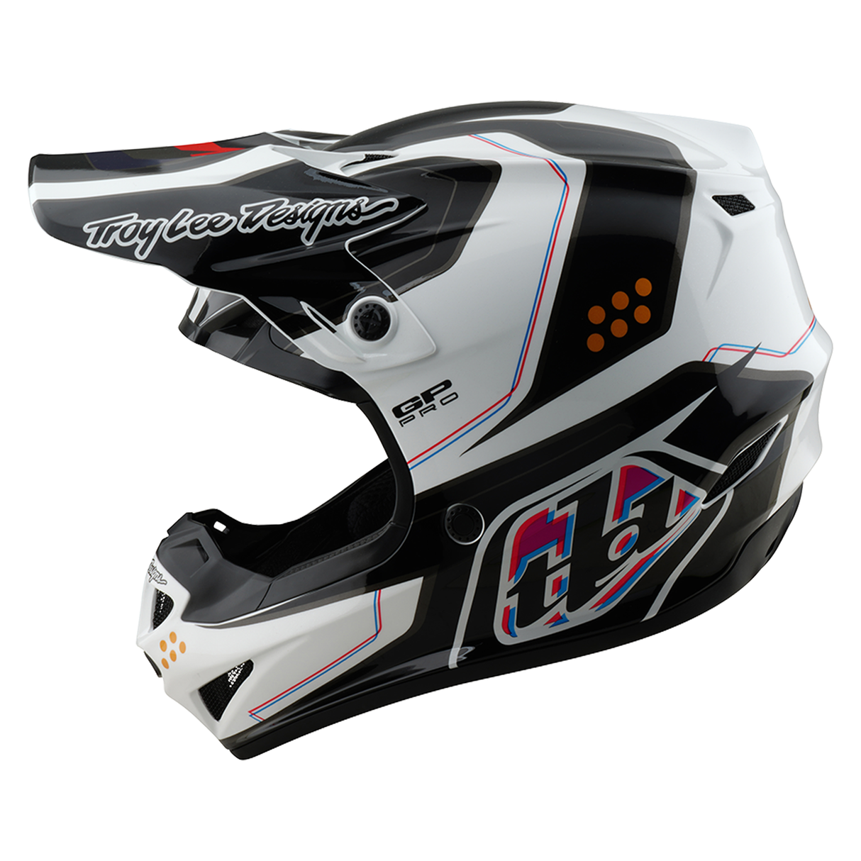 Troy Lee Designs GP PRO Trooper Helmet - White