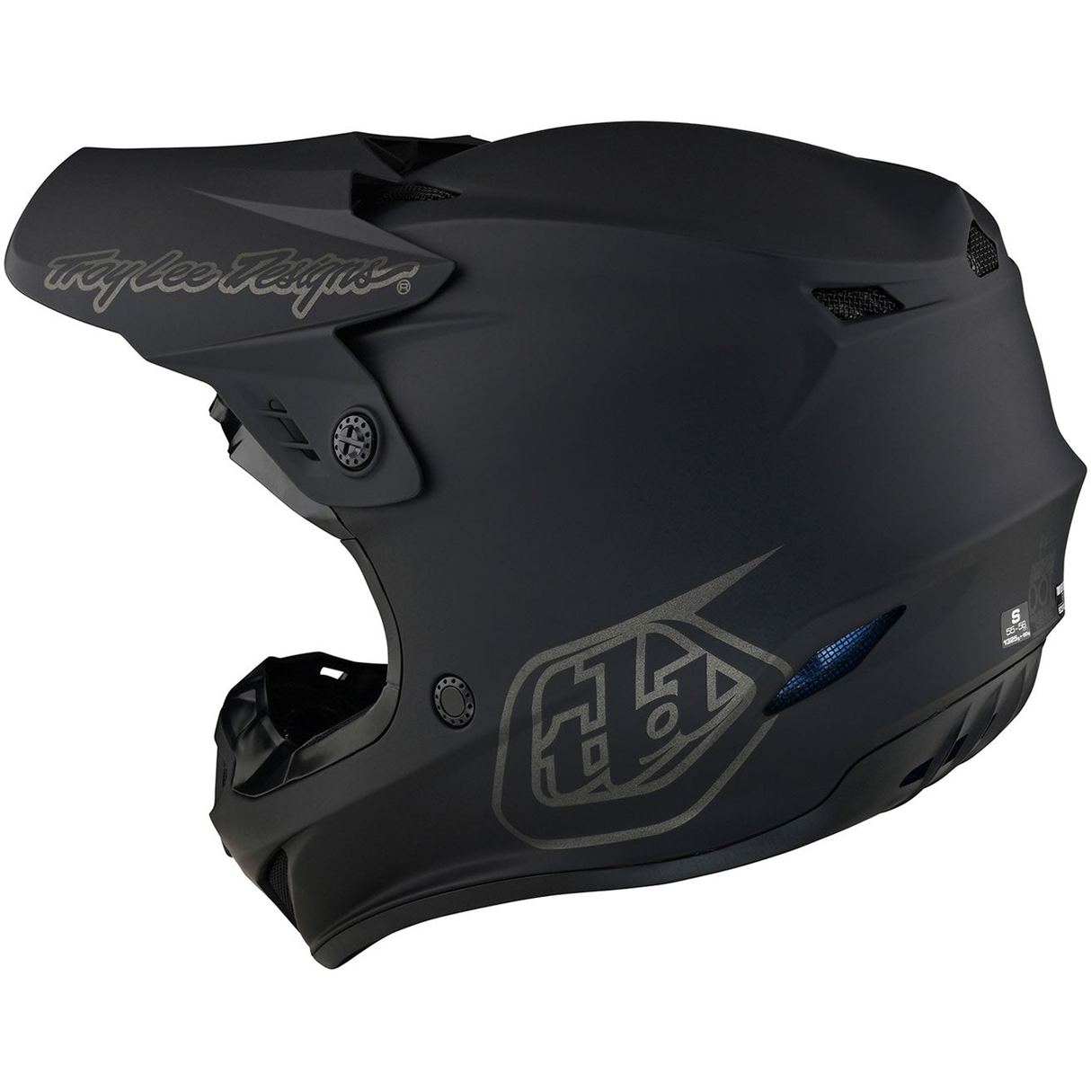 Troy Lee Designs GP Mono Adult Helmet - Mono Black