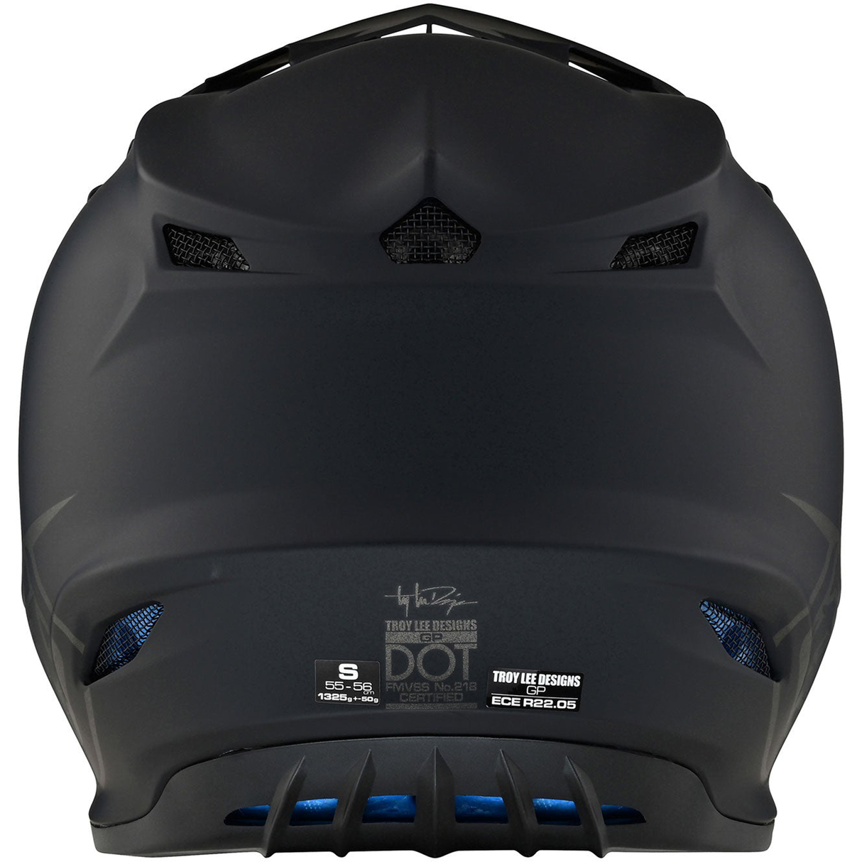 Troy Lee Designs GP Mono Adult Helmet - Mono Black